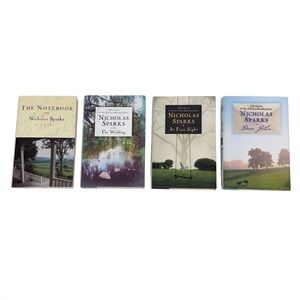 Nicholas Sparks Hardcover Book Set The Notebook/Wedding At First Sight Dear John